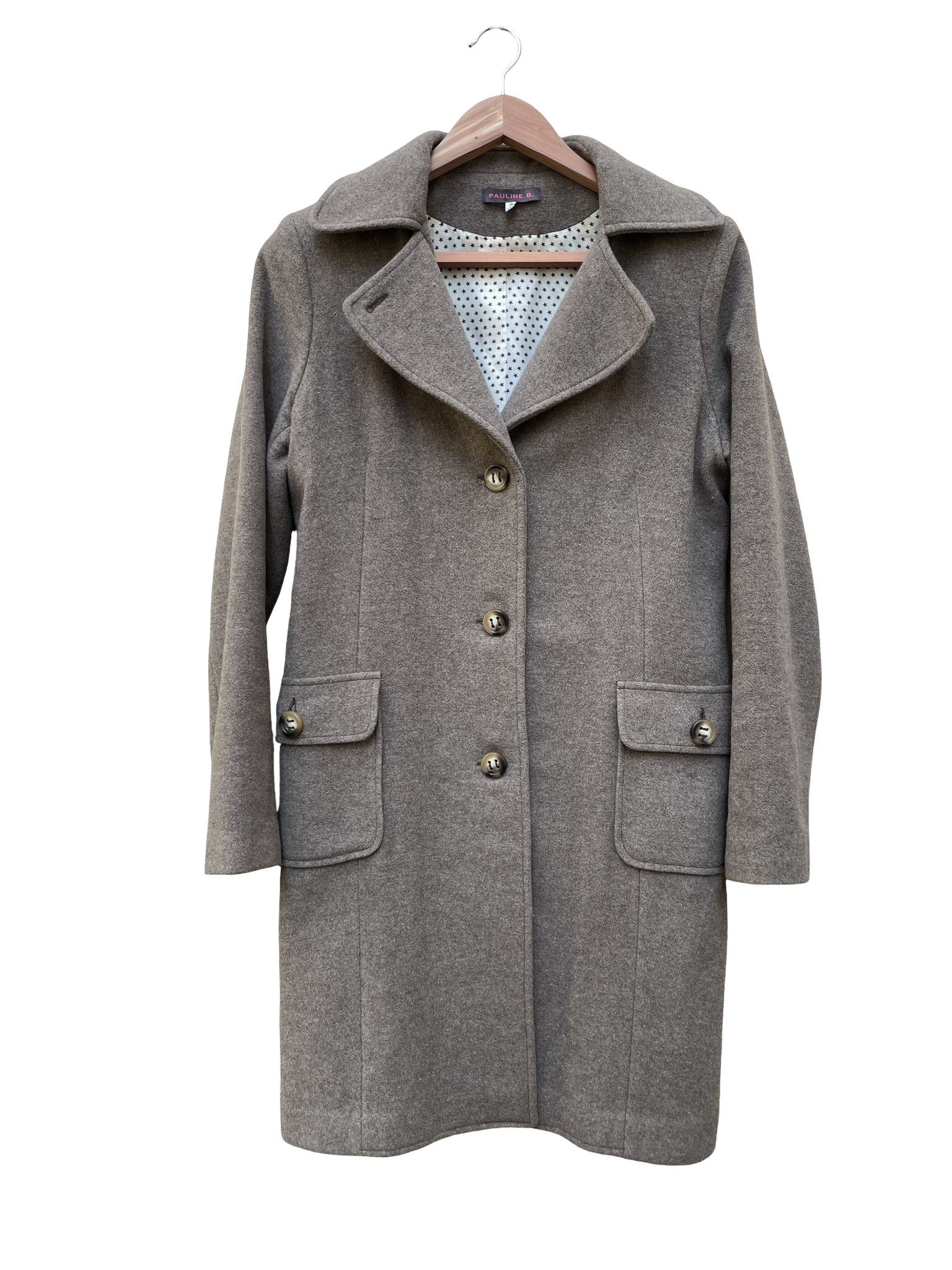 Manteau beige - Taille 3 Pauline B CoClo seconde main femmes