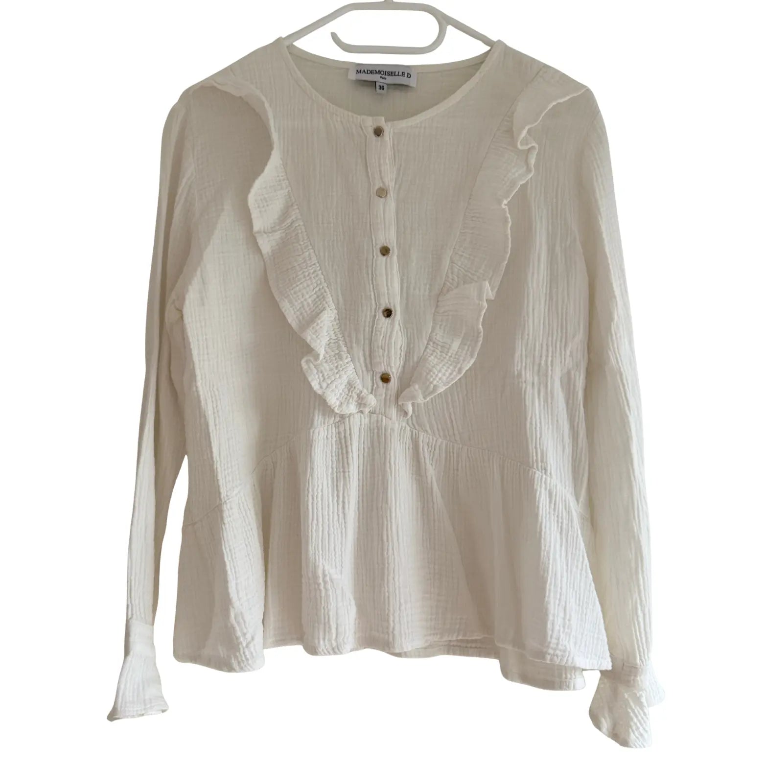 Chemise blanche - Taille S/36 Mademoiselle D