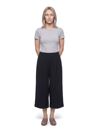 Pantacourt taille 38 noir comptoir des cotonniers Seconde main CoClo femmes