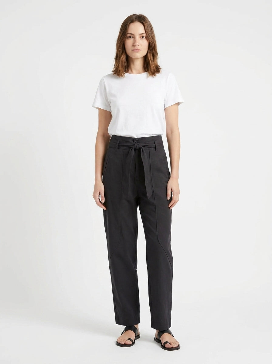 Pantalon Bas&h taille 2 noir Seconde main CoClo femmes