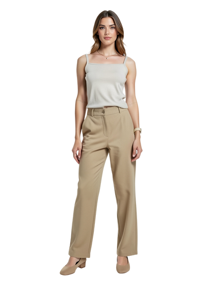 Pantalon Beige - Taille 2/M Rue Blanche CoClo Seconde main femmes