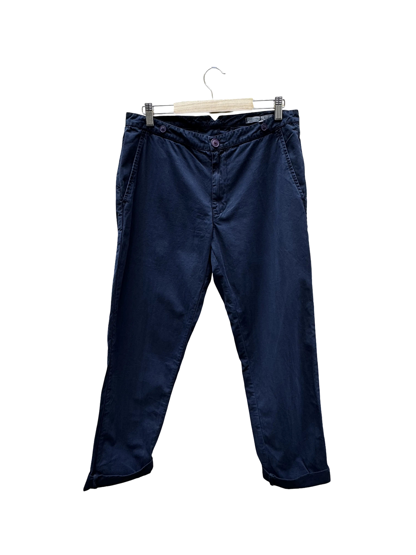 Pantalon Bleu Marine Taille 2/M Bellerose Seconde main CoClo Femmes