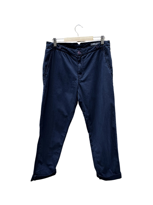 Pantalon Bleu Marine Taille 2/M Bellerose Seconde main CoClo Femmes