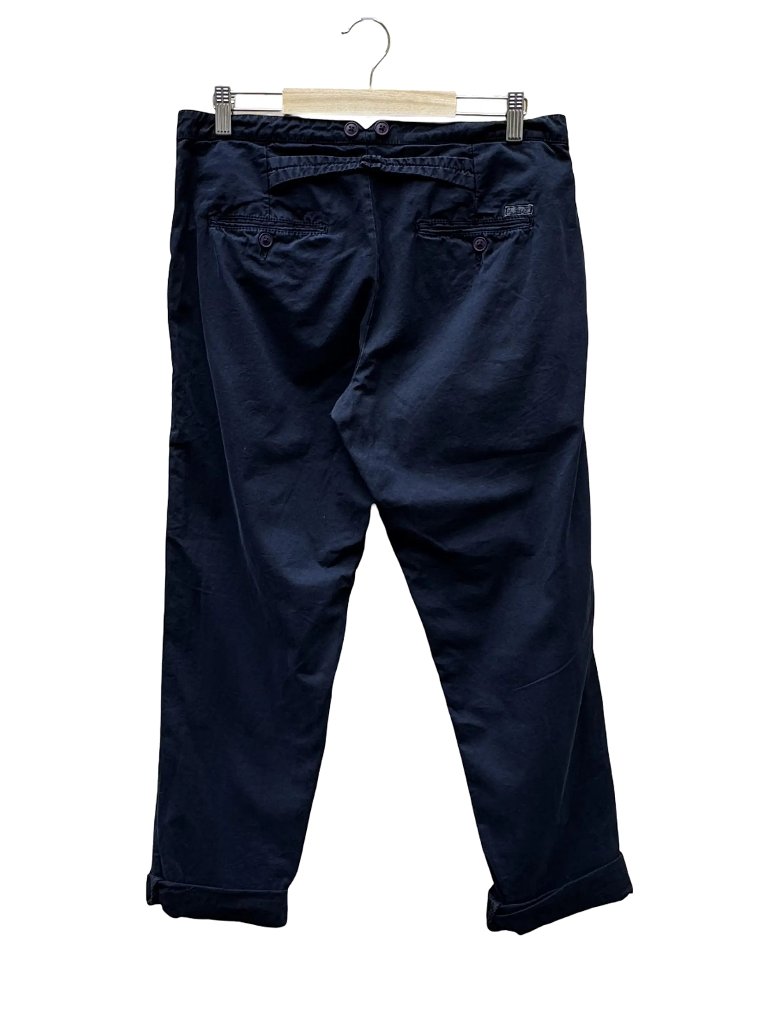 Pantalon Bleu Marine Taille 2/M Bellerose Seconde main CoClo Femmes