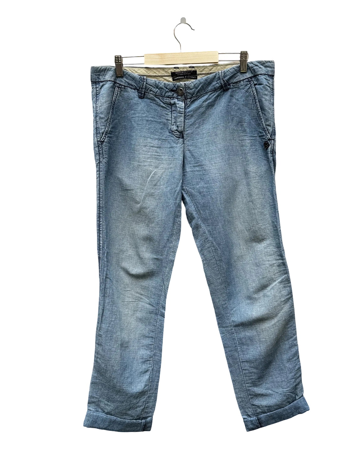 Pantalon Bleu Taille 29/32 Scotch&Soda Seconde main CoClo femmes
