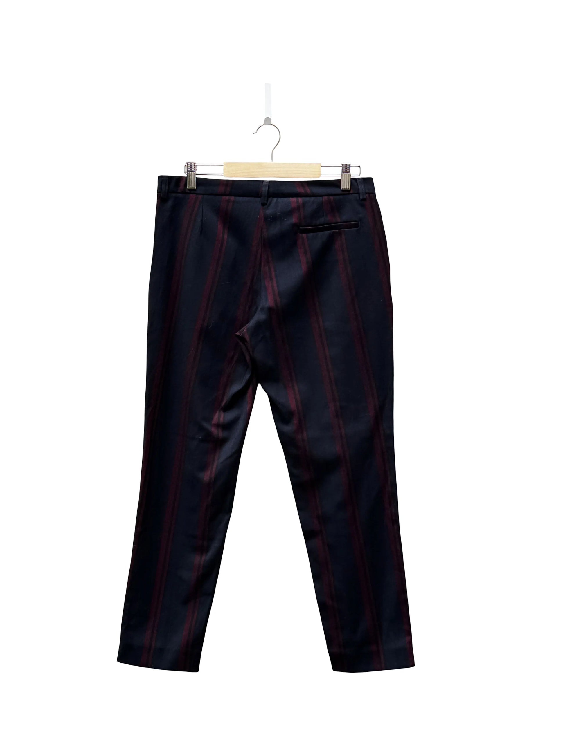 Pantalon Bleu & bordeaux Taille 2/M seconde main femme