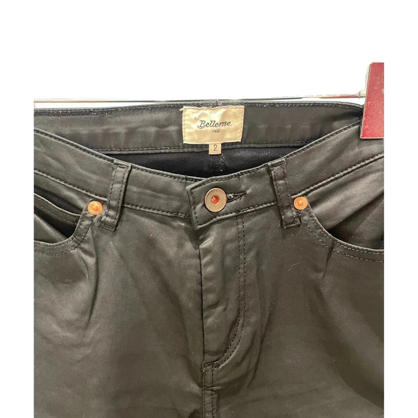 Pantalon_Noir_-_Taille_2_M_-_Bellerose CoClo Seconde main Femmes