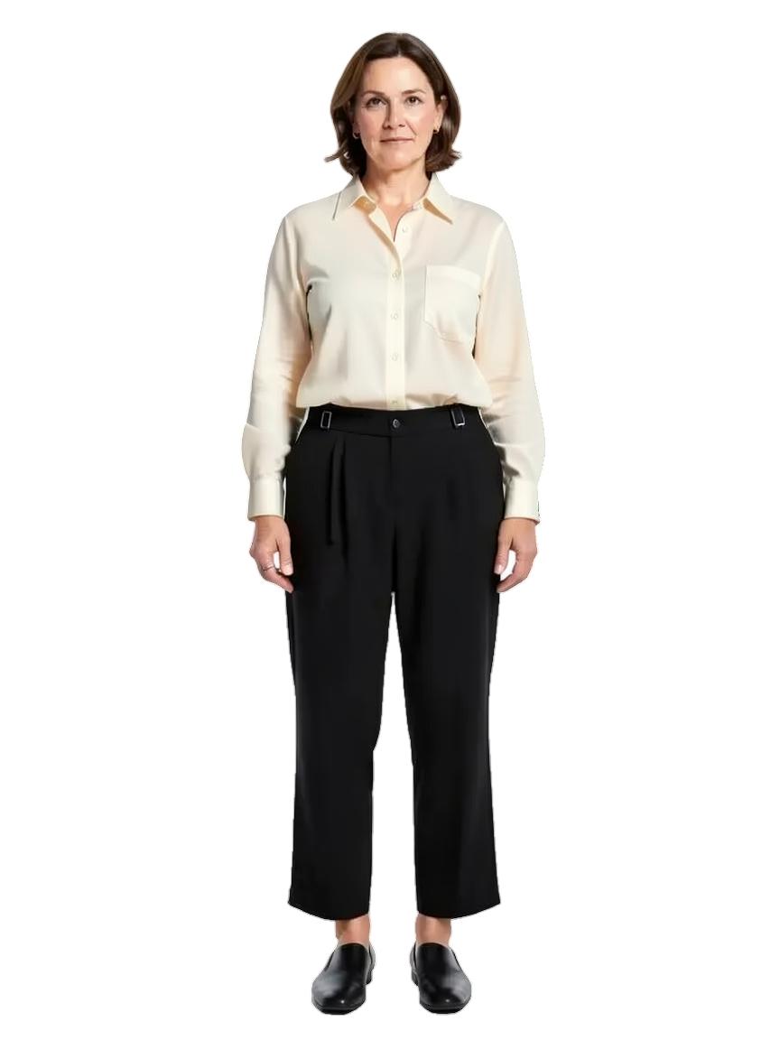 Pantalon Noir - Taille 3/L Rue Blanche Seconde main CoClo Femmes