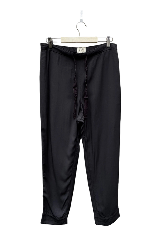 Pantalon_Noir Taille 2 BelleroseCoClo Seconde main Femmes