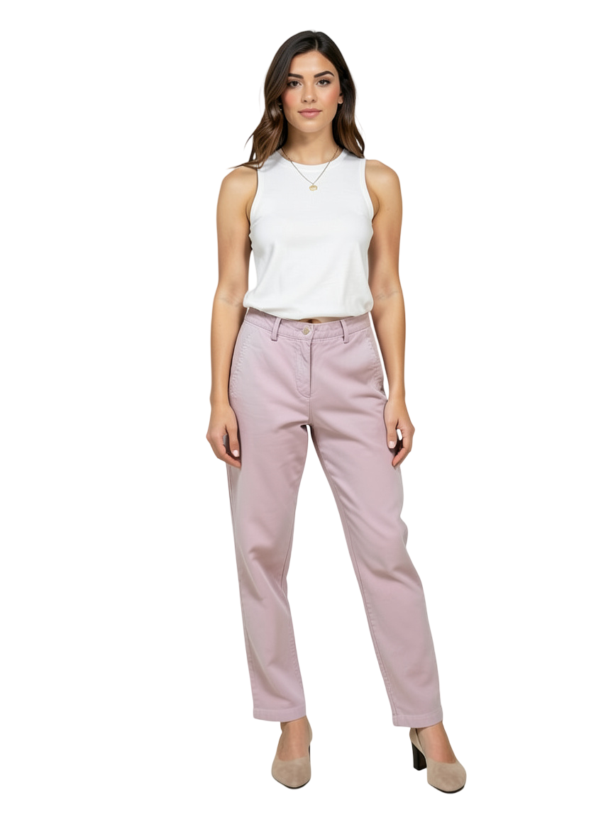 Pantalon_Rose_Taille_3_L_Bellerose_Seconde_main_CoClo_Femmes