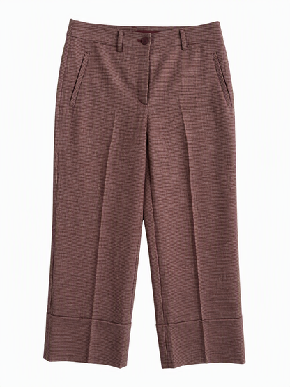 Pantalon Taille 38 carreaux rouge River Wood Seconde main CoClo femmes