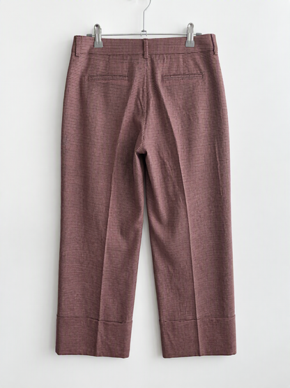 Pantalon Taille 38 carreaux rouge River Wood Seconde main CoClo Femmes