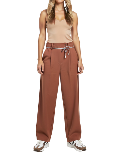 Pantalon Terracotta - Taille 3/L Rue Blanche CoClo Seconde main femmes