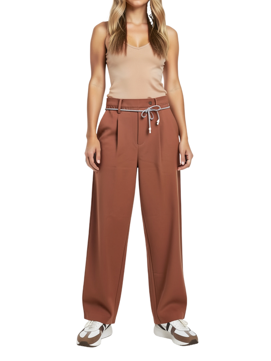 Pantalon Terracotta - Taille 3/L Rue Blanche CoClo Seconde main femmes