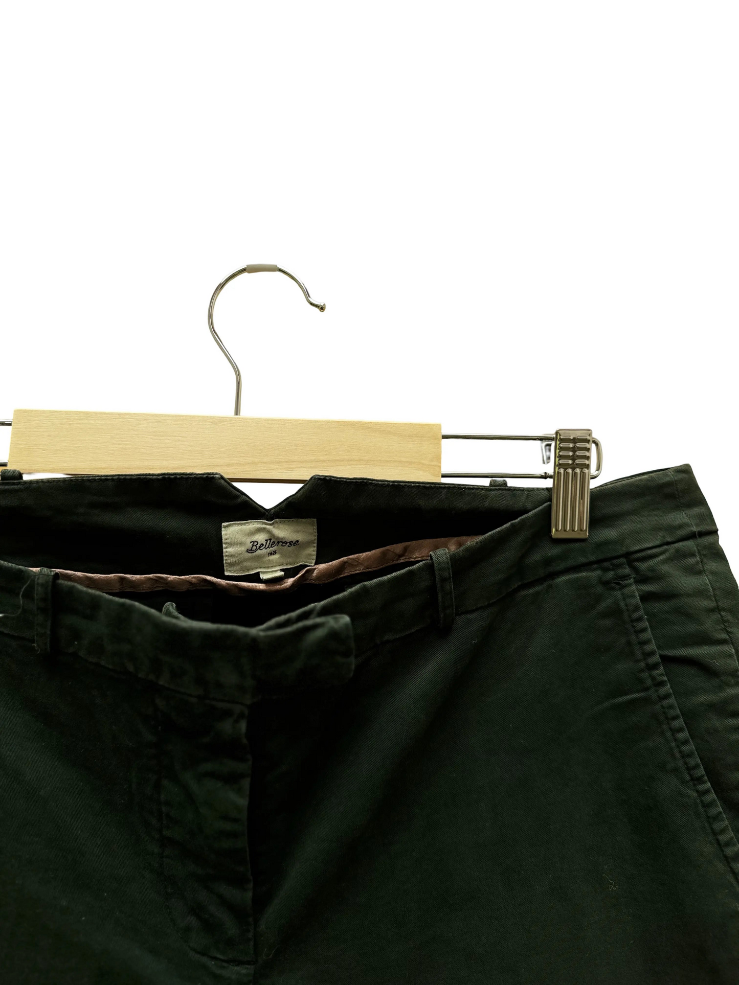 Pantalon Vert Bouteille Taille 3/L Bellerose Seconde main CoClo Femmes