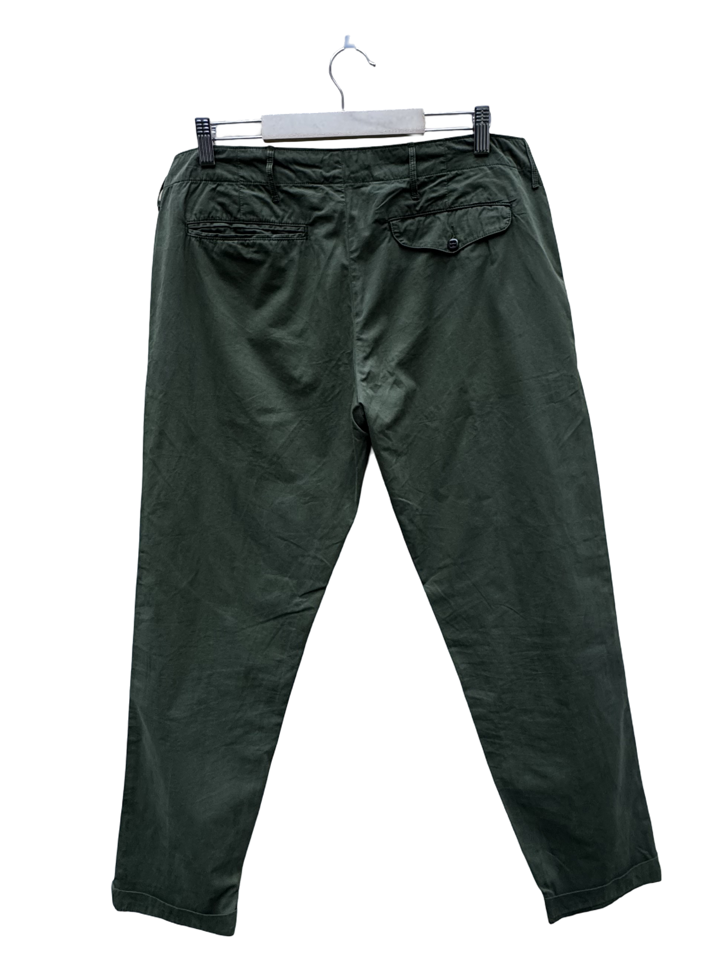 Pantalon Vert Olive Taille 3/L Bellerose Seconde main CoClo Femmes