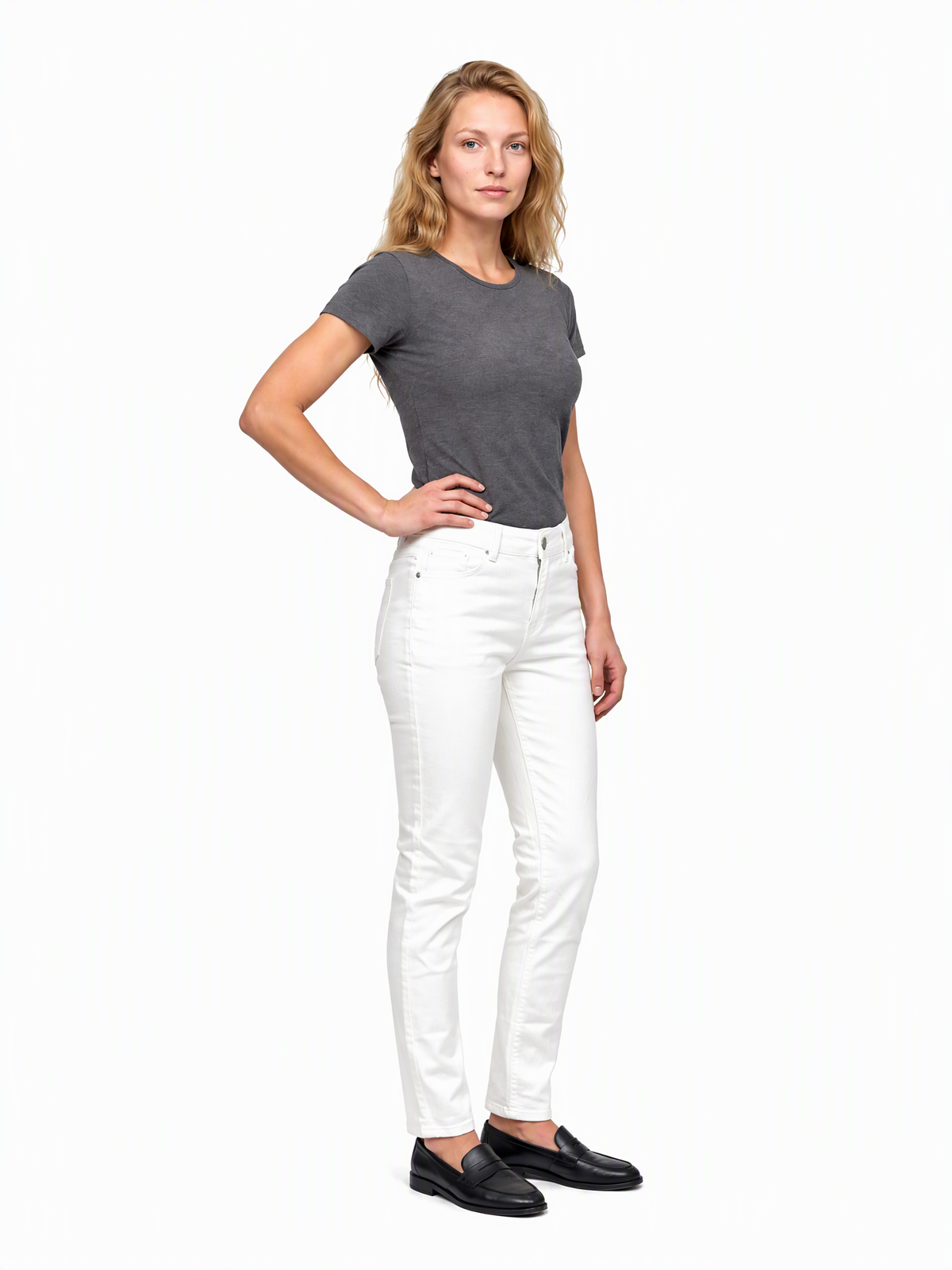 Pantalon blanc Donna Dura Seconde main CoClo Femmes
