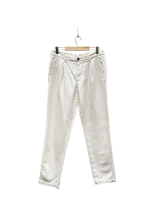 Pantalon blanc Taille 3/L seconde main femme