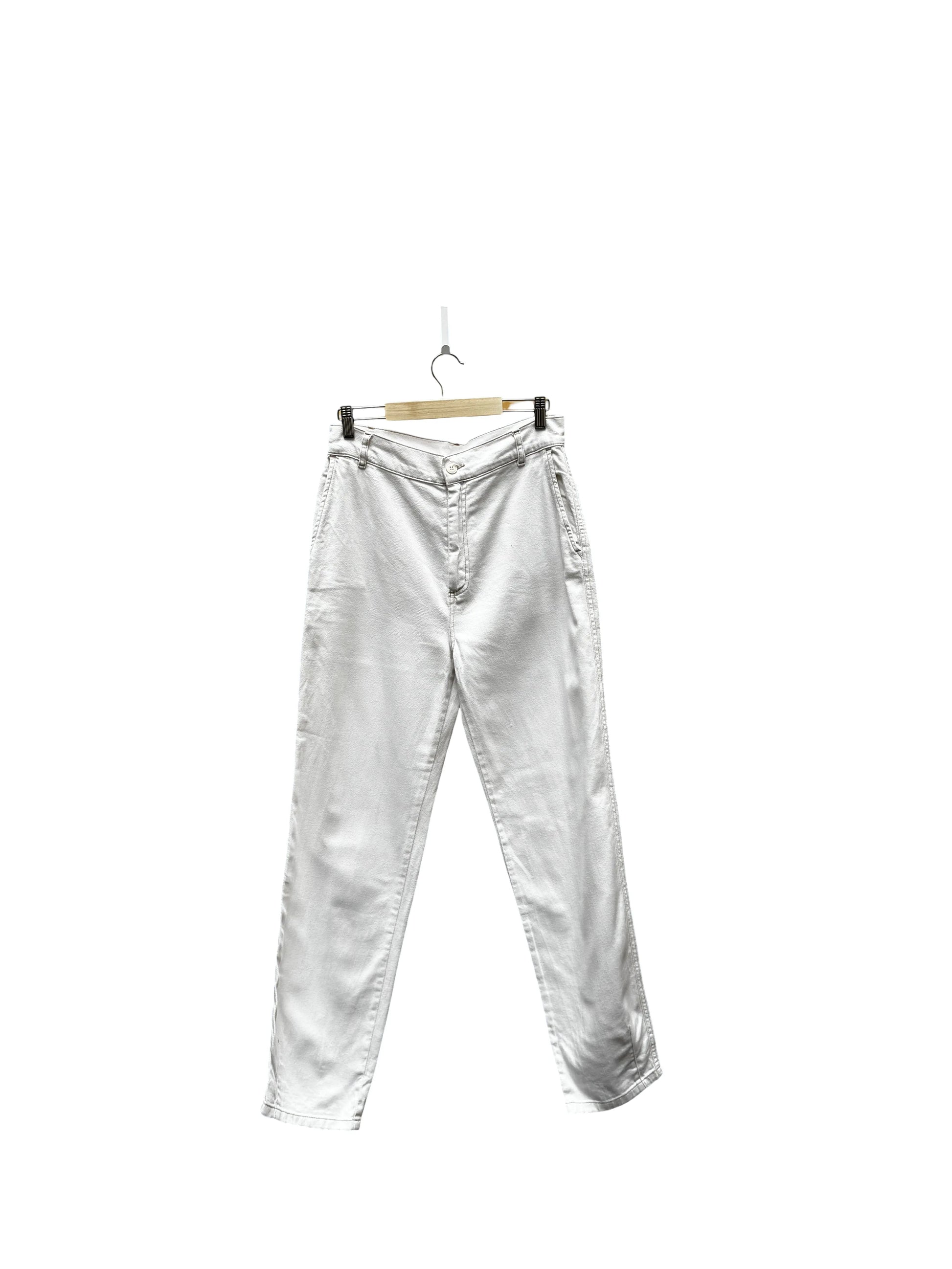 Pantalon blanc Taille S seconde main femme