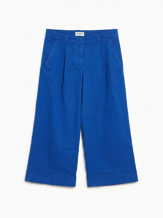 pantalon bleu taille s armedangels seconde main femme