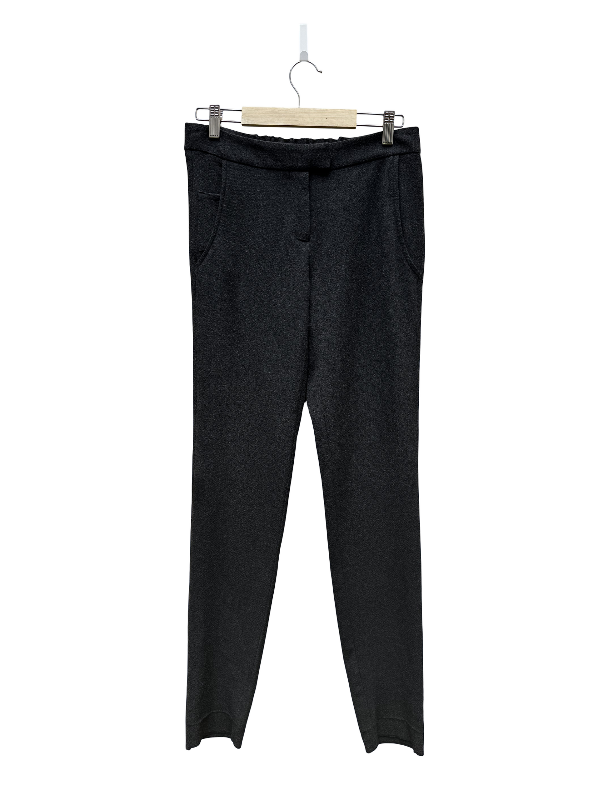 Pantalon cigarette gris Taille 36 seconde main femme