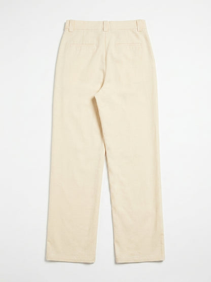 Pantalon ecru Sezane taille 40 Seconde main CoClo femmes