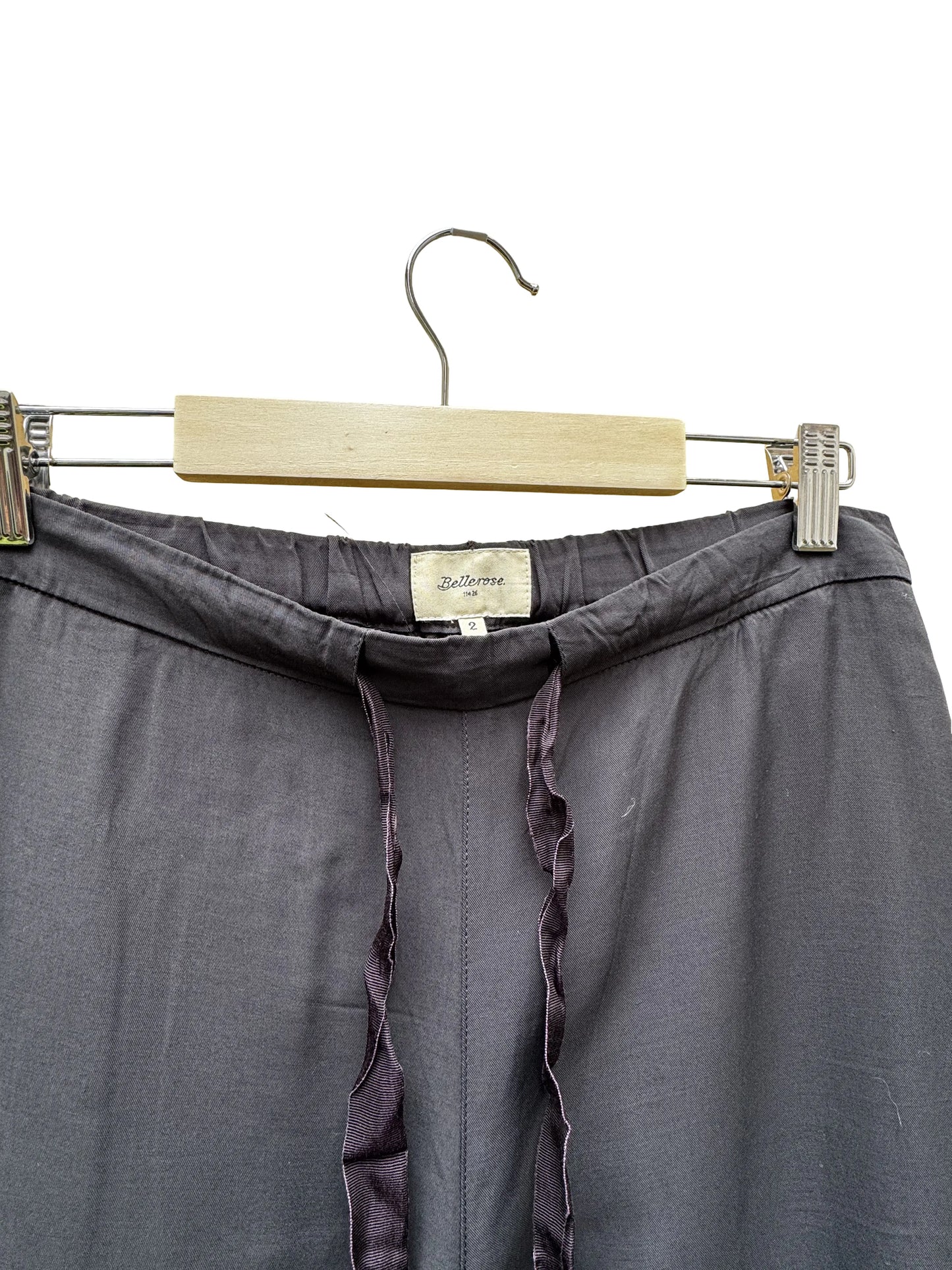 Pantalon noir droit Taille 2/M seconde main femme