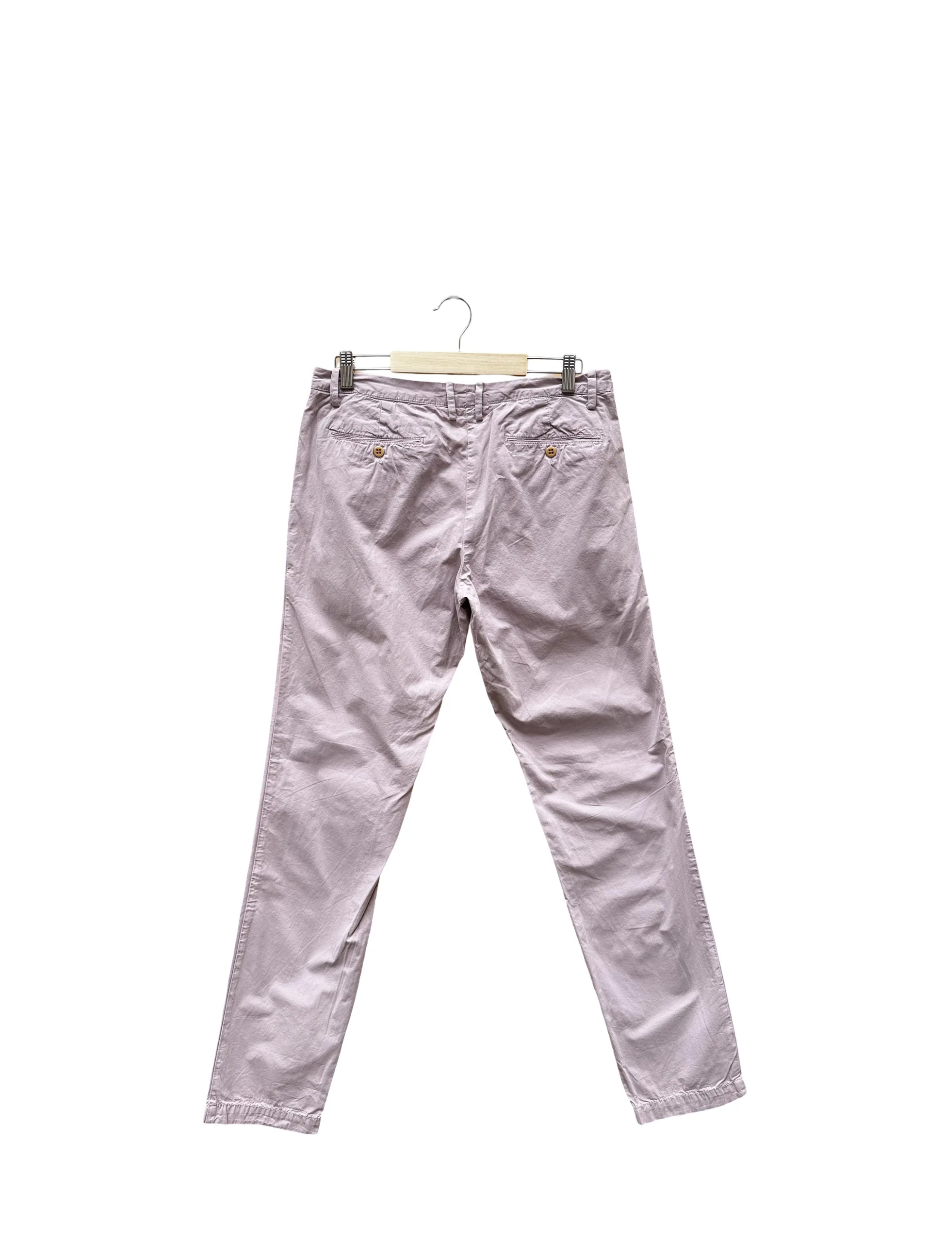 Pantalon rose pâle Taille 3/L seconde main femme