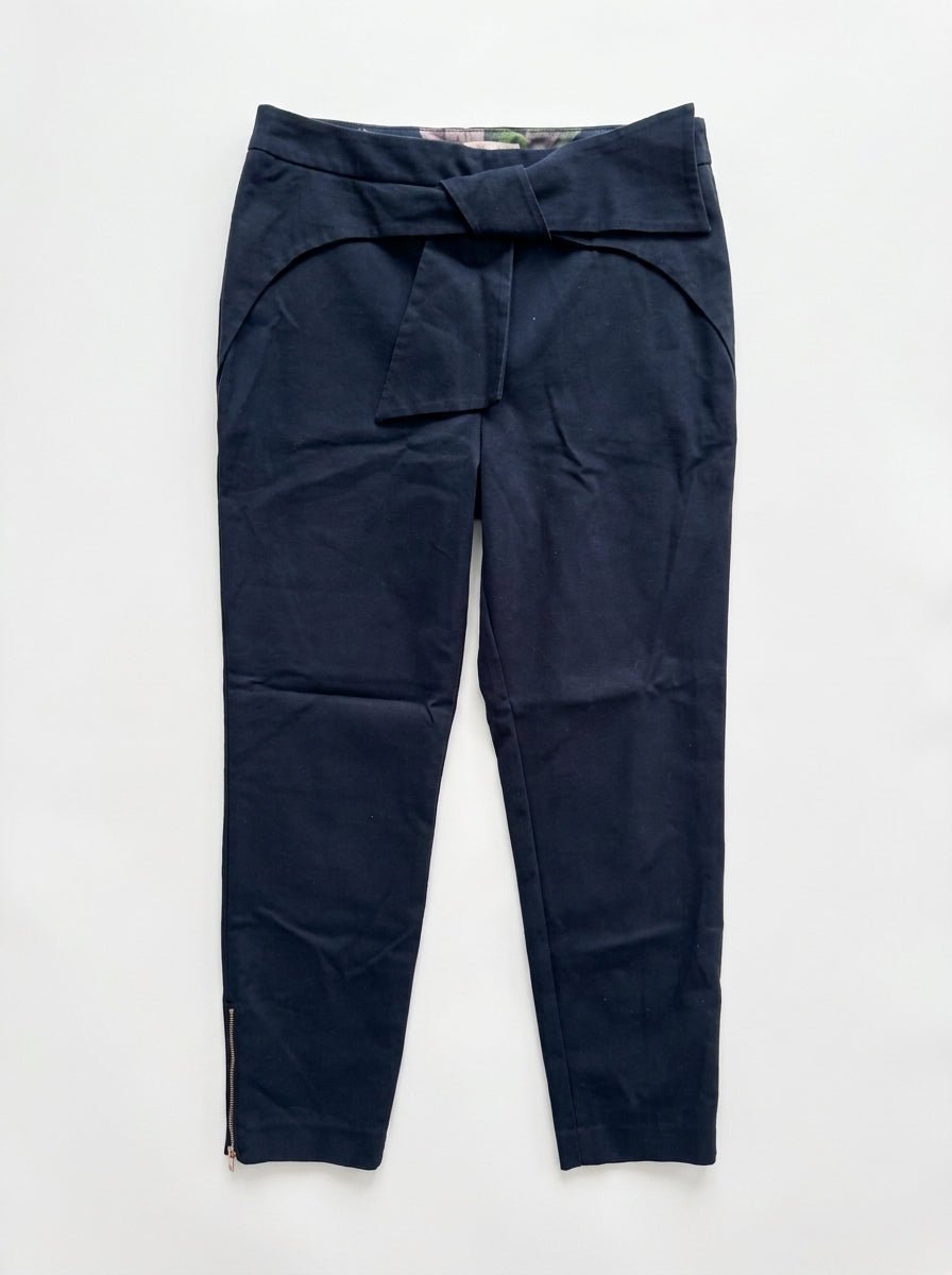 Pantalon taille 2 bleu marine Ted Baker Seconde main CoClo Femmes
