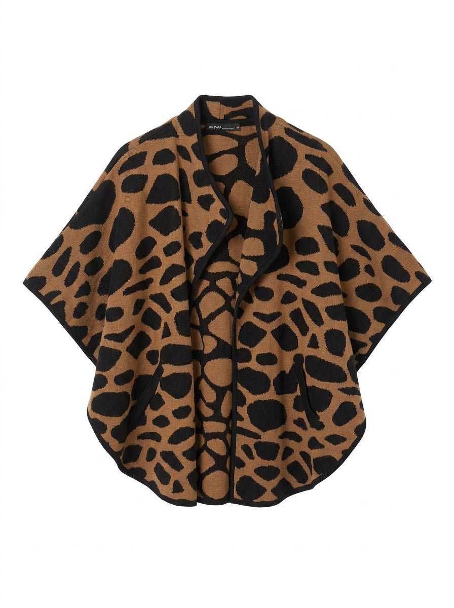 Poncho imprime taille 36 Dona Dura Seconde main CoClo femmes