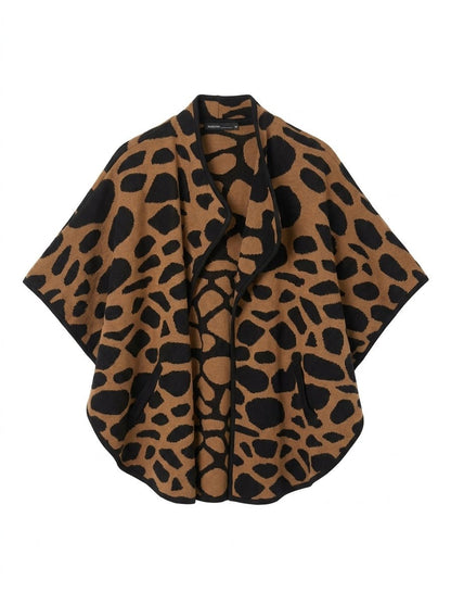 Poncho imprime taille 36 Dona Dura Seconde main CoClo femmes