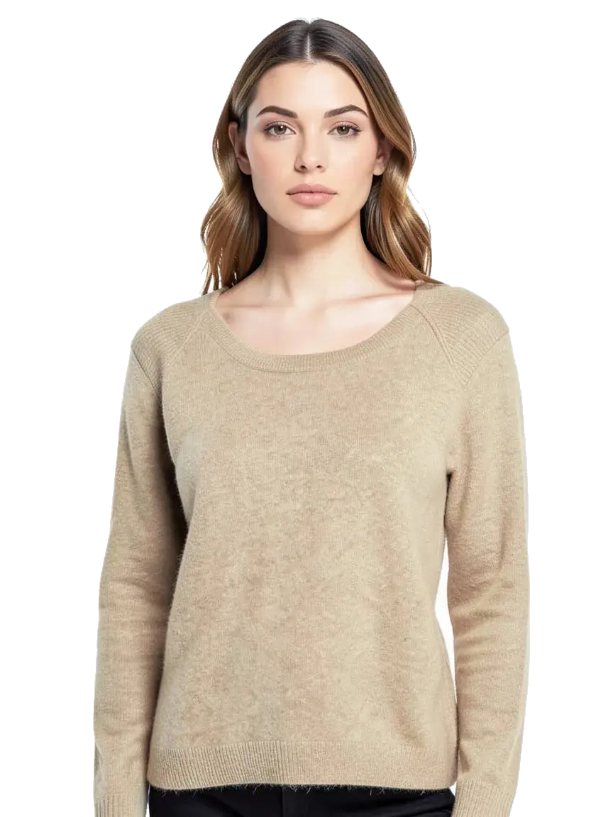 Pull Beige Taille 2/M American Vintage Seconde main CoClo Femmes