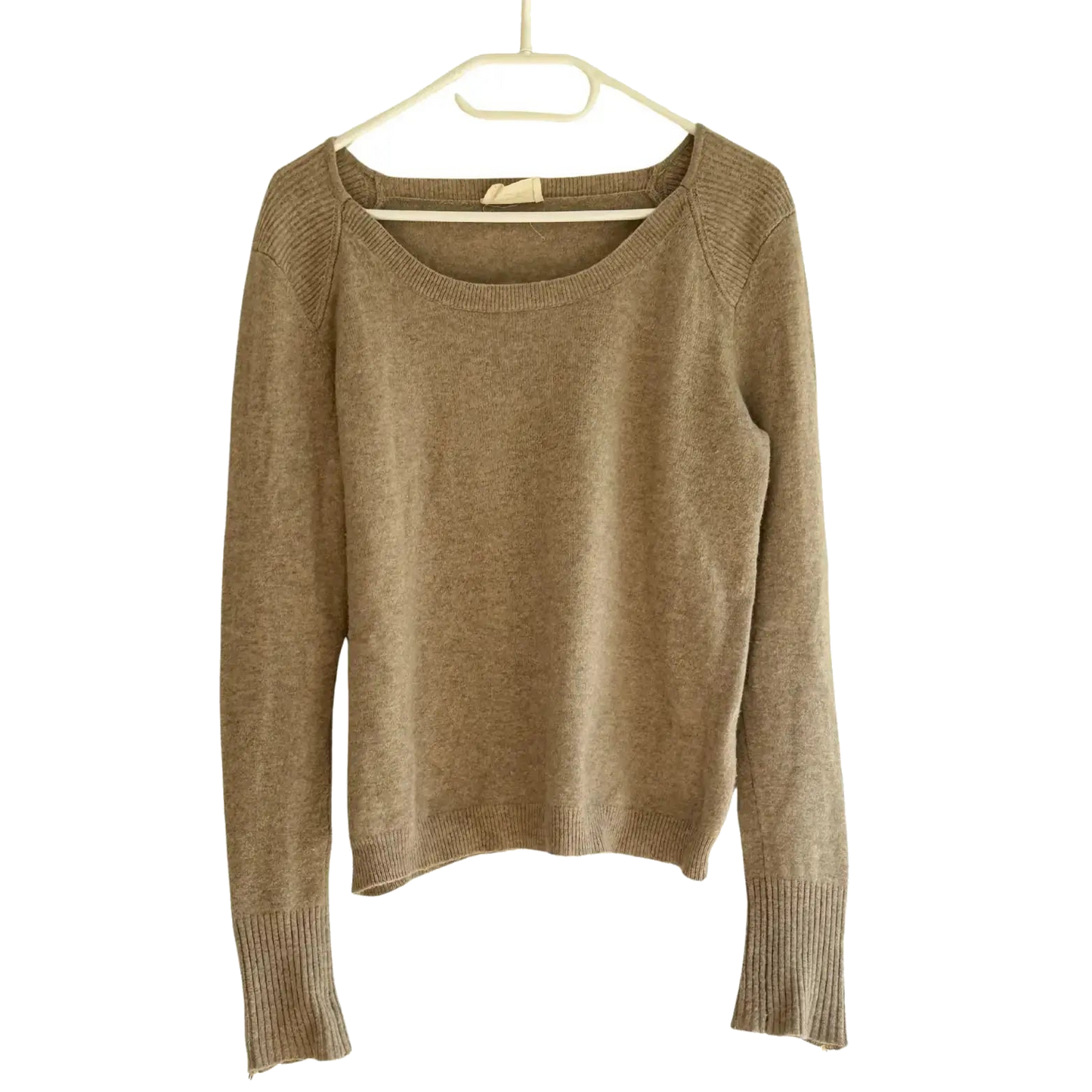 Pull Beige Taille 2/M American Vintage Seconde main CoClo Femmes