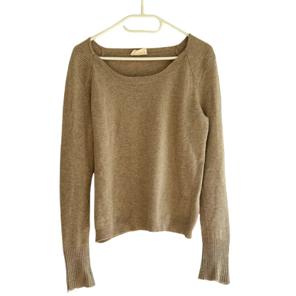 Pull Beige Taille 2/M American Vintage Seconde main CoClo Femmes