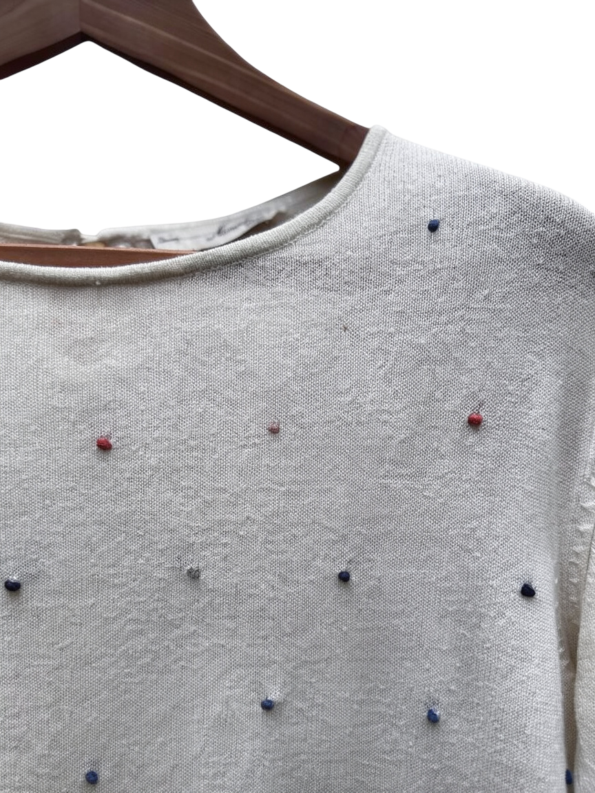 Pull Blanc Taille S Komono London CoClo Seconde main Femmes