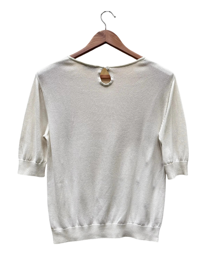 Pull Blanc Taille S Komono London CoClo Seconde main Femmes