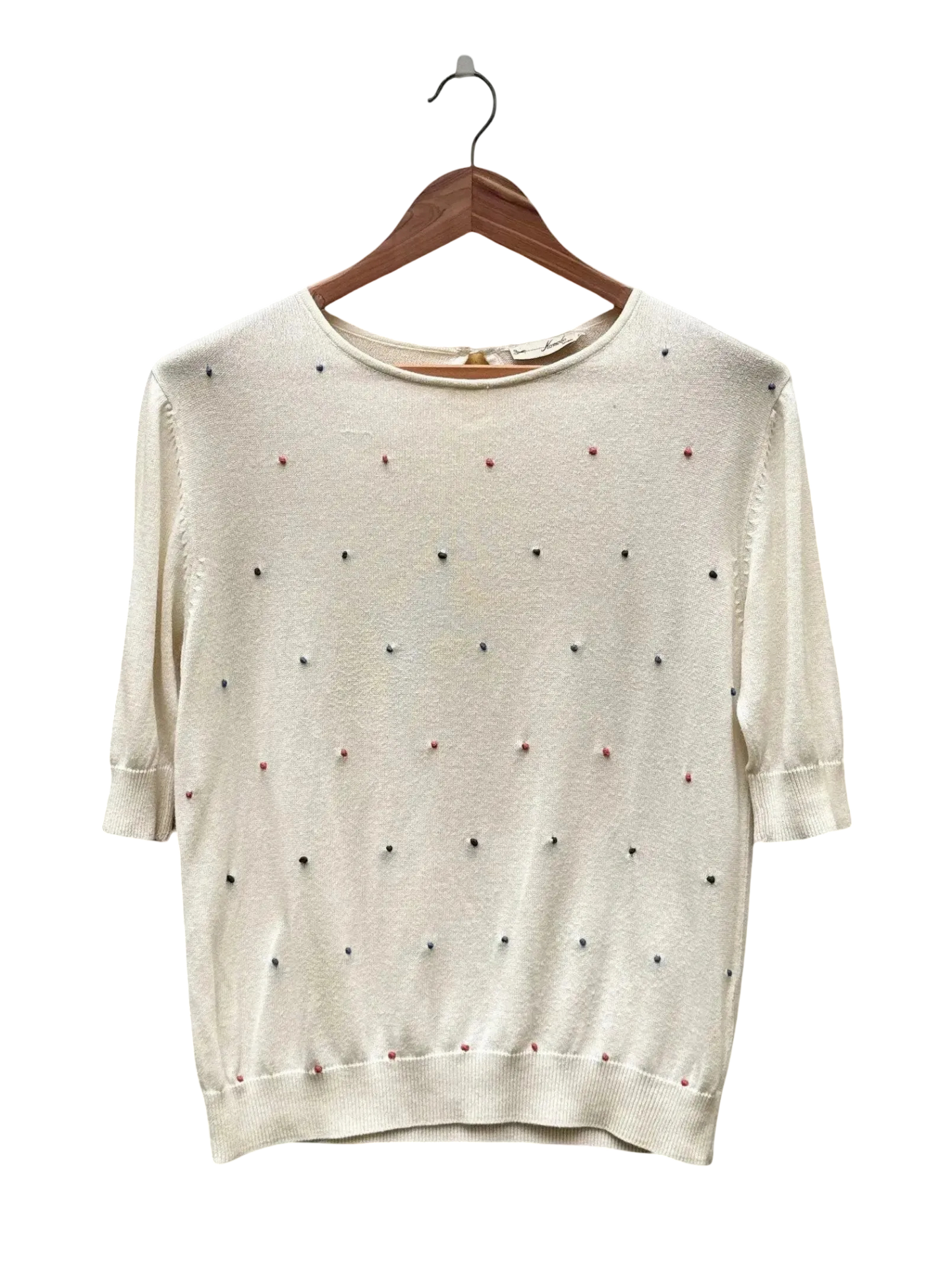 Pull Blanc Taille S Komono London CoClo Seconde main Femmes