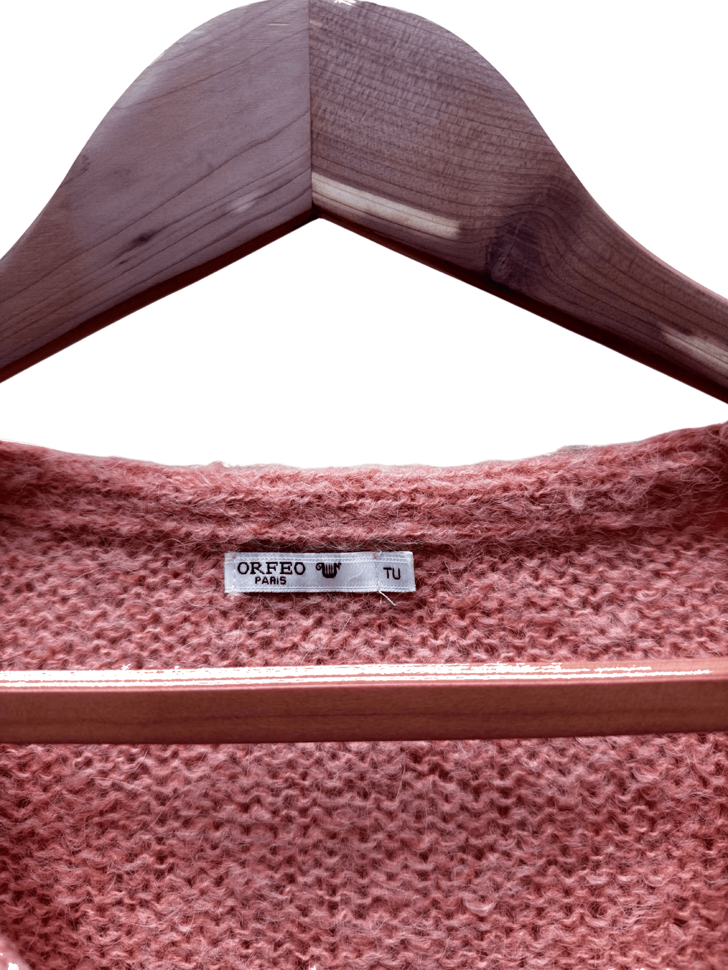 Pull Orange Taille Unique Orfeo Paris CoClo Seconde main femmes