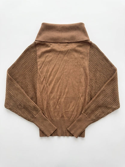 Pull beige fonce taille 38 Dona Dura Seconde main CoClo Femmes