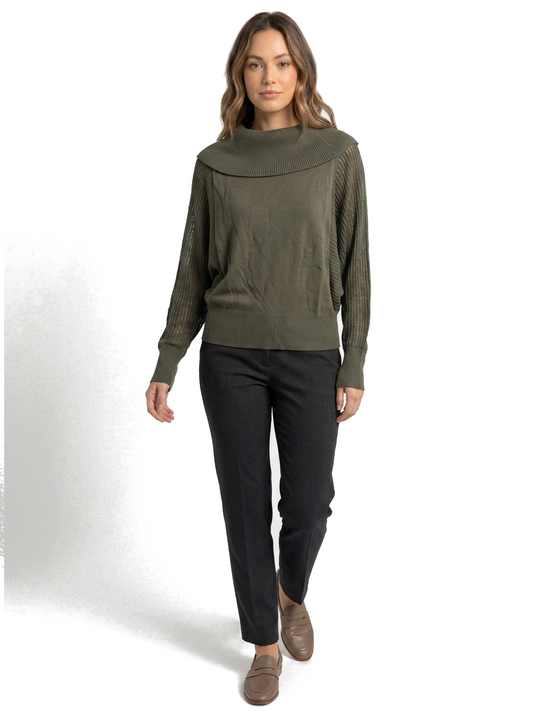 Pull kaki taille 36 Seconde main CoClo Femmes