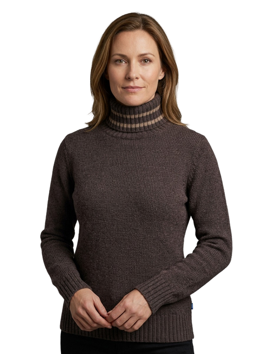 Pull marron - Taille M Aigle CoClo seconde main femmes