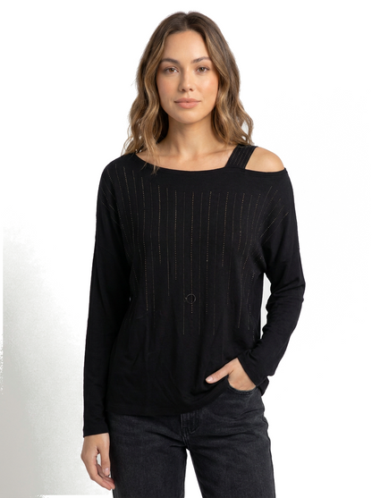 Pull noir taille 36 Donna Dura Seconde main CoClo Femmes