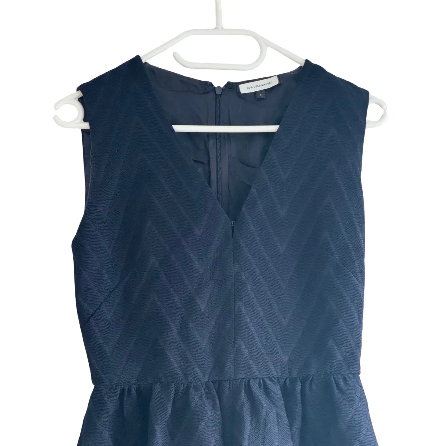 Robe de soirée noire - Taille 1/S Maje