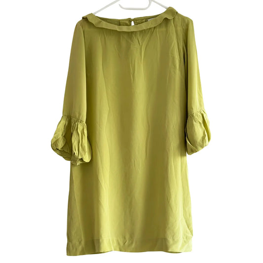 Robe vert anis - Taille 2/M Rue Blanche