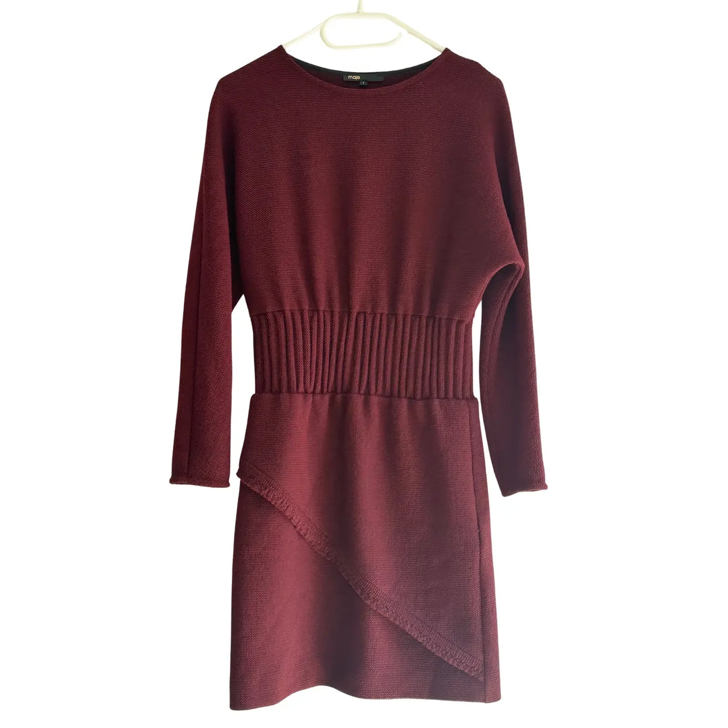 Robe bordeau - Taille 1/36 Maje