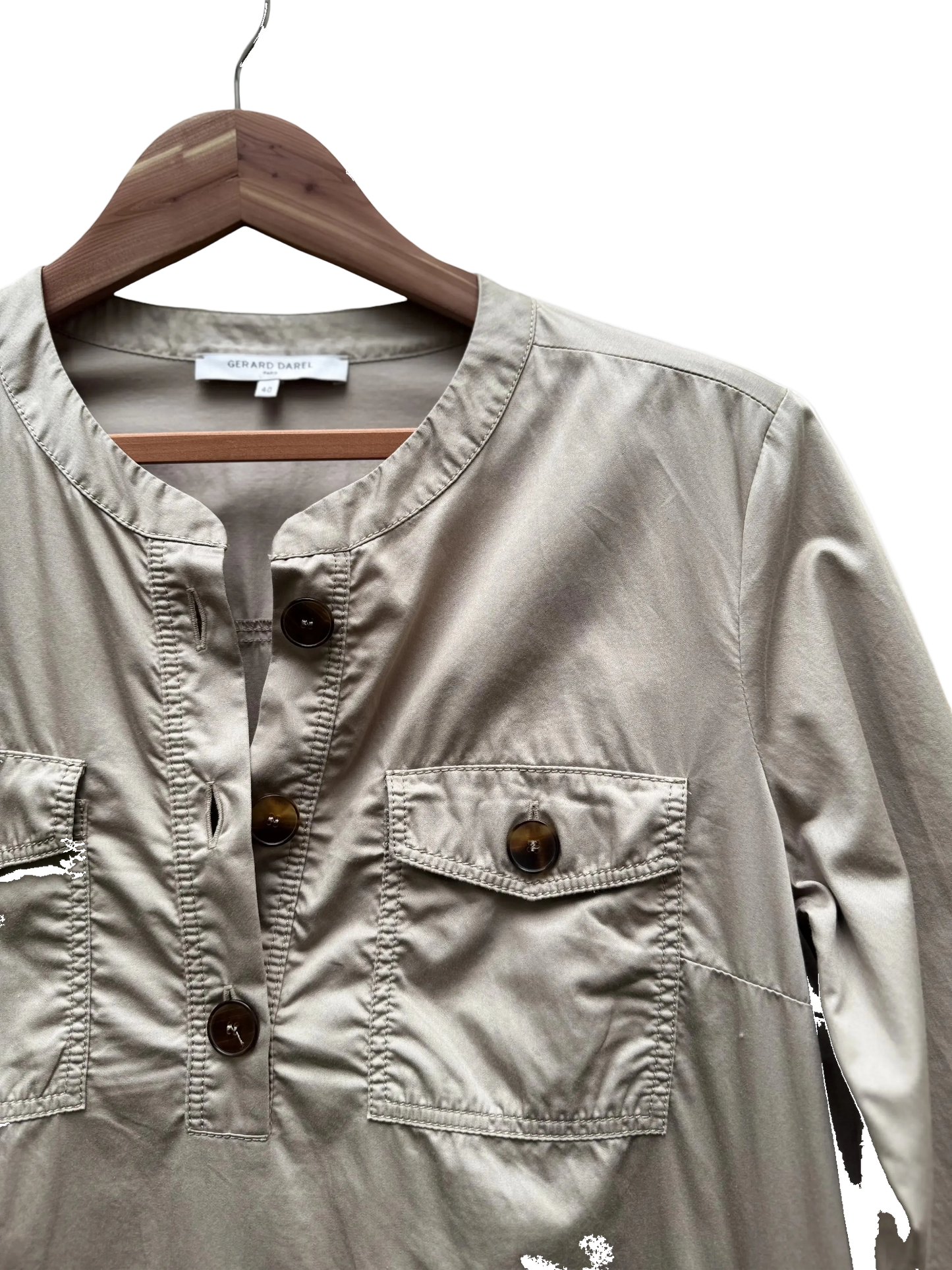 Robe Beige Taille 40 Gerard Darel CoClo Seconde main femmes