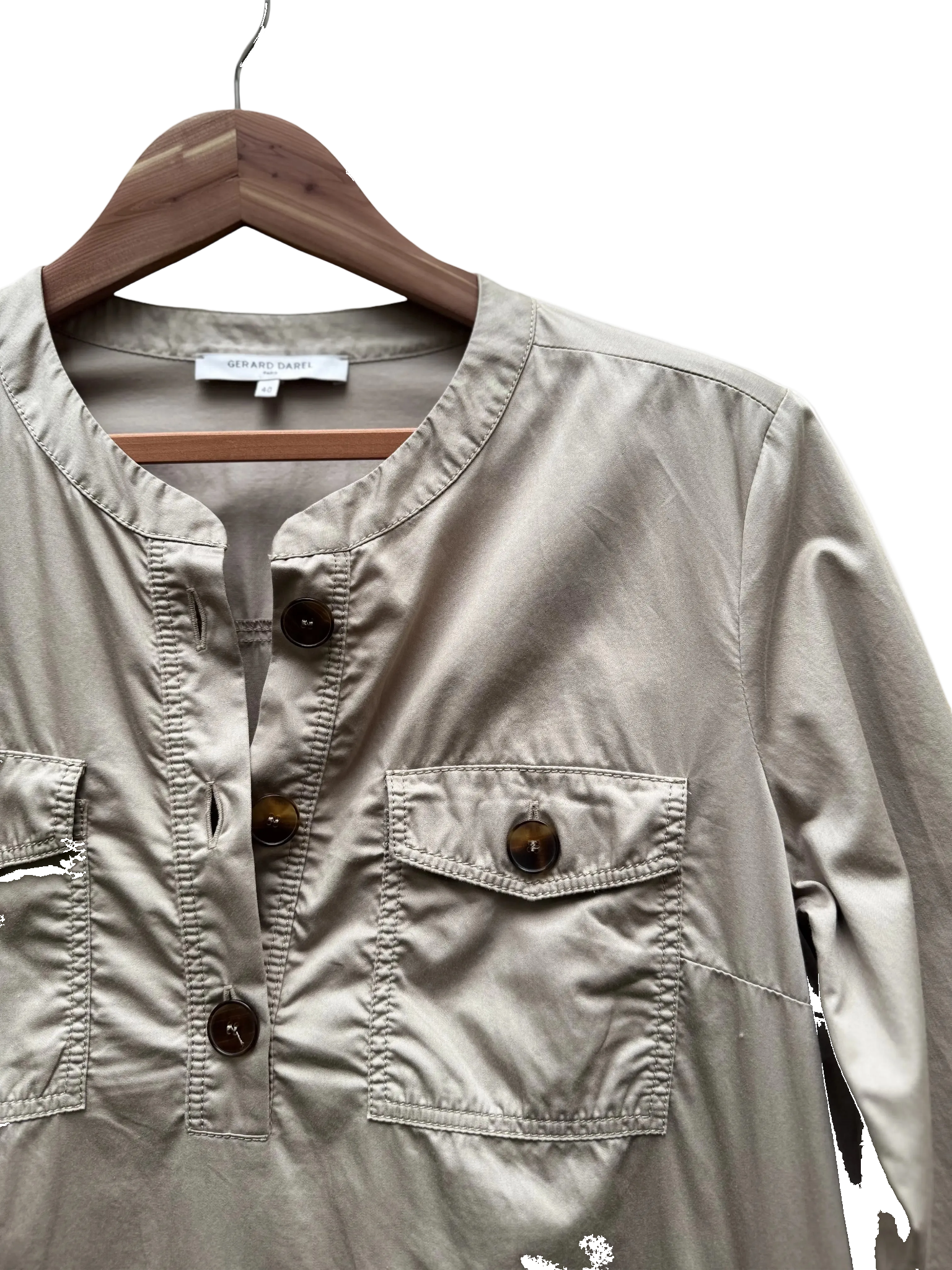Robe Beige Taille 40 Gerard Darel CoClo Seconde main femmes