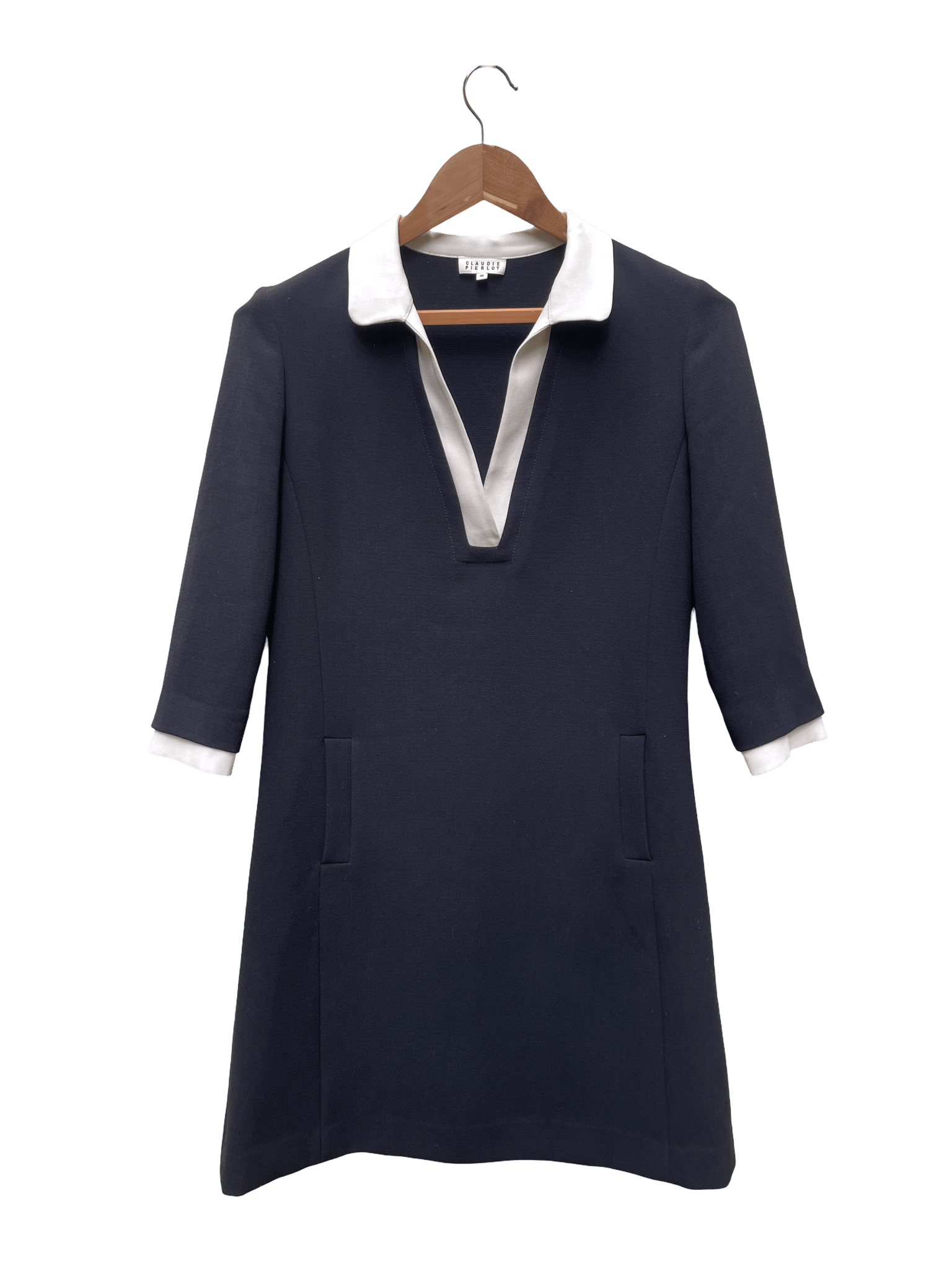 Robe Bleu Marine - Taille 38 Claudie Pierlot CoClo Seconde main femmes