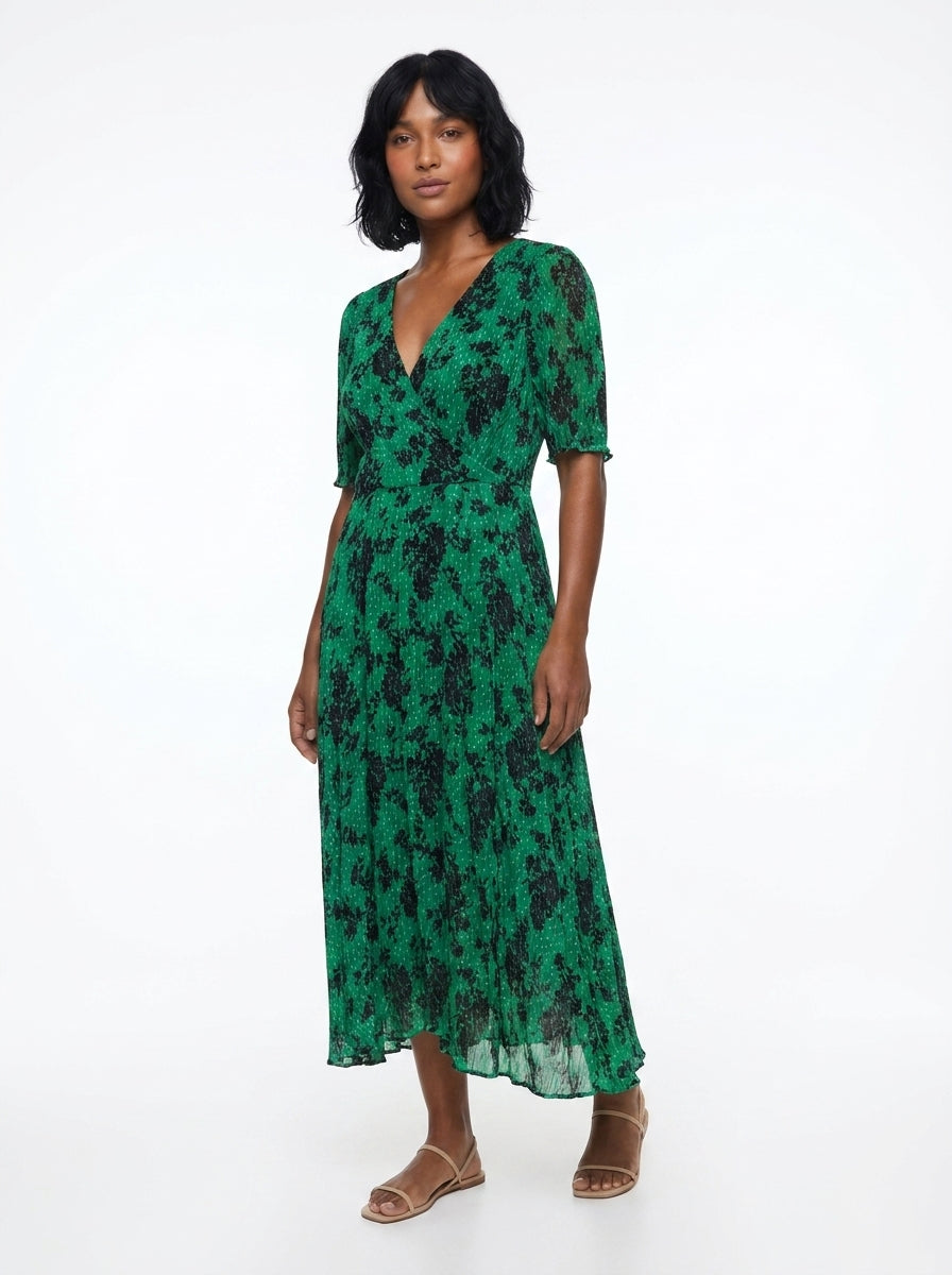Robe Caroll vert Taille 40 Seconde main CoClo Femmes