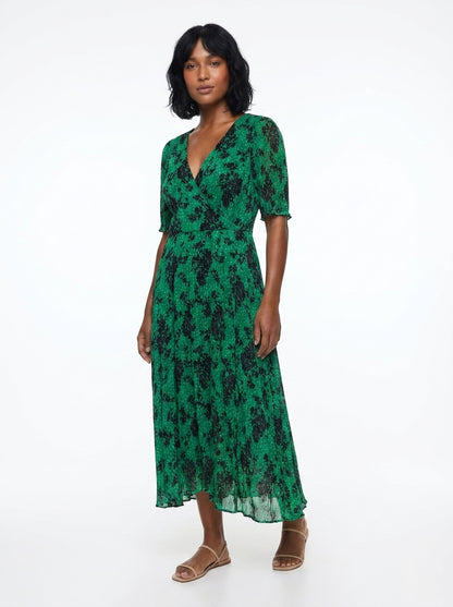 Robe Caroll vert Taille 40 Seconde main CoClo Femmes